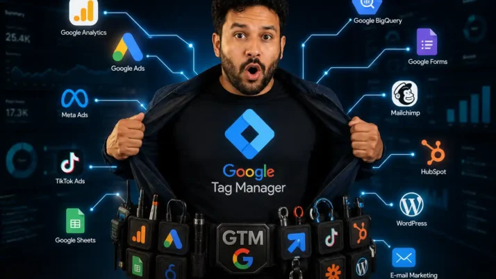 Google Tag Manager na prática: transforme ações do site em dados para suas campanhas