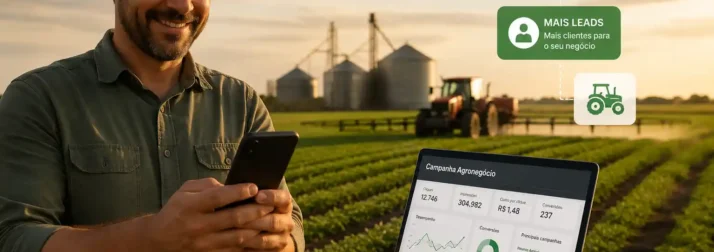Tráfego pago para agronegócio: como transformar anúncios em oportunidades comerciais