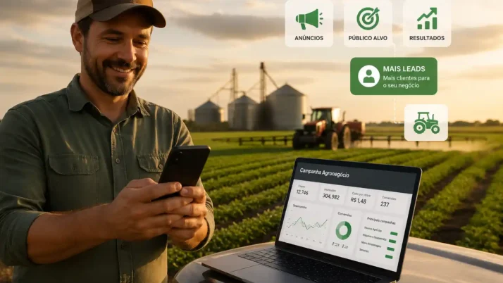 Tráfego pago para agronegócio: como transformar anúncios em oportunidades comerciais