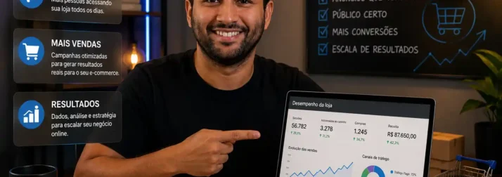 Tráfego pago para e-commerce: como estruturar campanhas