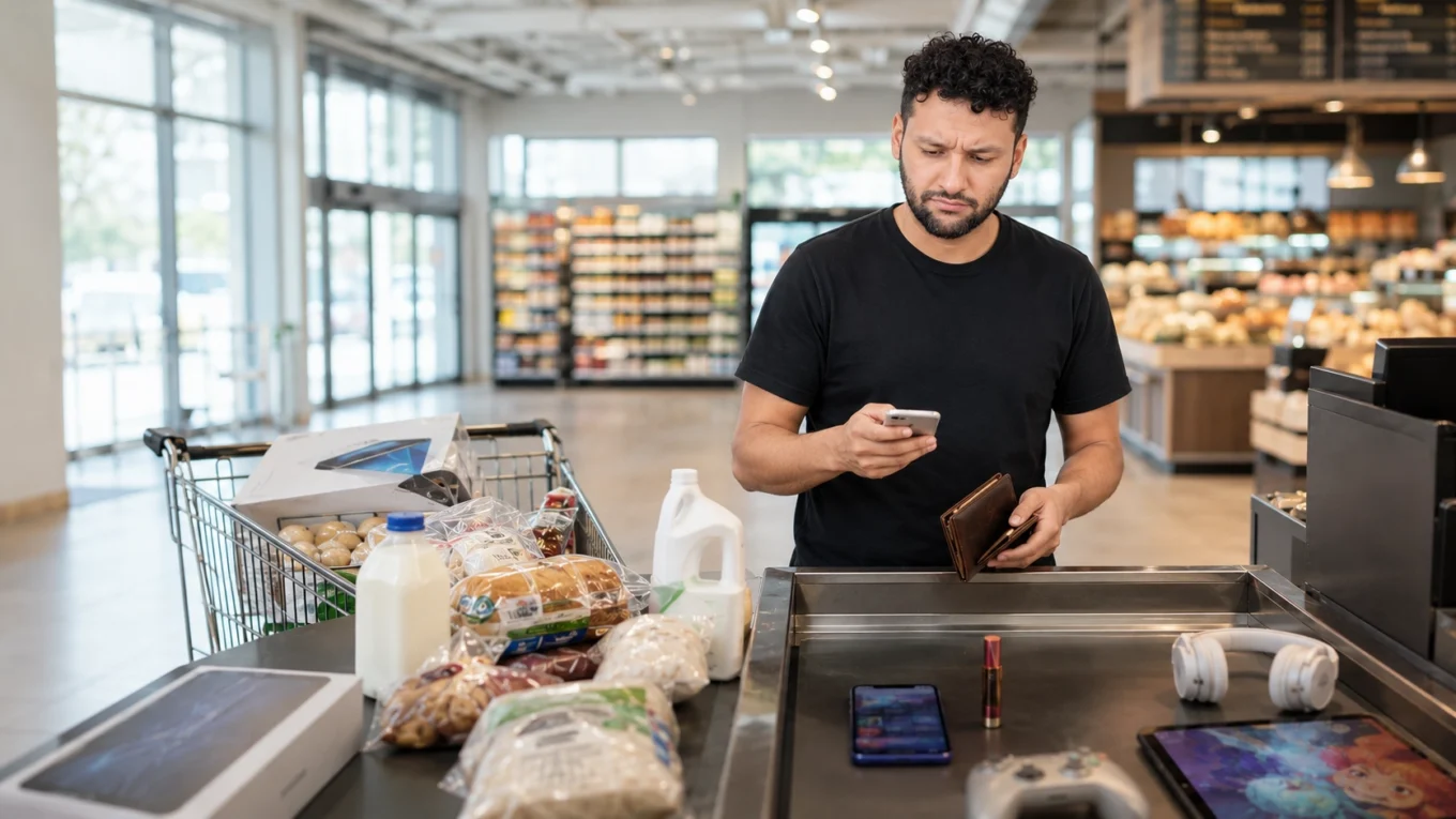 Efeito batom no digital representado por pequenas compras e assinaturas de alto valor emocional