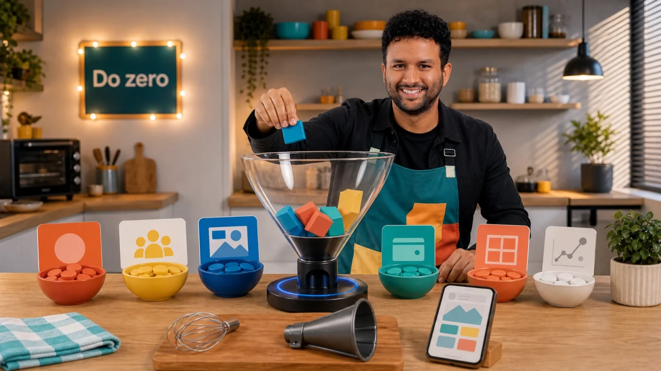 Primeira campanha de anúncios criada do zero com objetivo, público e orçamento