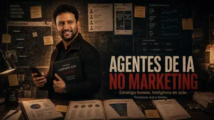 Agentes de IA no marketing: promessa real e limites