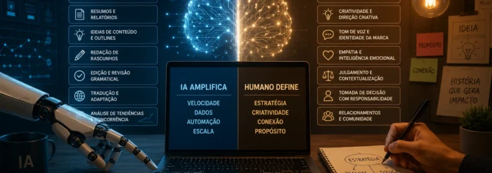 LLMs no marketing: delegue tarefas, preserve critério