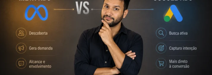 Meta ou Google Ads: escolha prática para vender mais