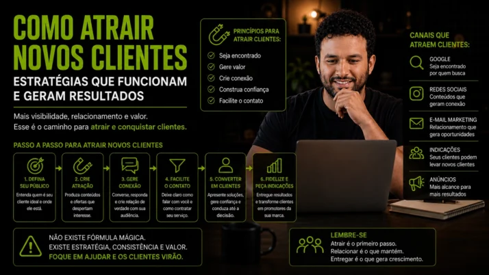 Como atrair novos clientes que ainda não conhecem você