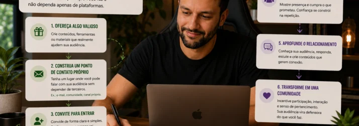 Como criar uma audiência própria além dos seguidores