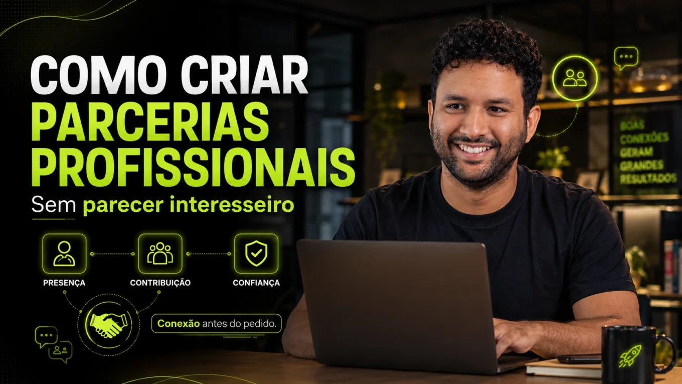 Como criar parcerias profissionais com confiança, colaboração e participação útil
