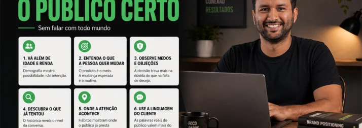 Como definir o público certo sem falar com todo mundo