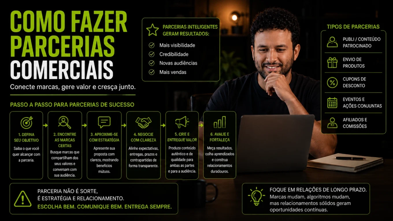 Como fazer parcerias comerciais com valor claro para todos