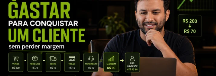 Quanto gastar para conquistar um cliente sem perder margem