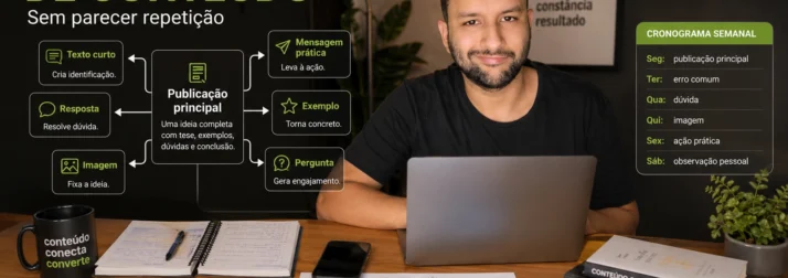 Reaproveitamento de conteúdo sem parecer repetição