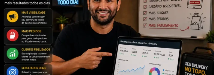 Tráfego pago para delivery: como gerar mais pedidos
