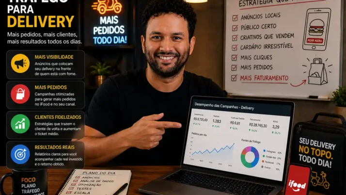 Tráfego pago para delivery: como gerar mais pedidos