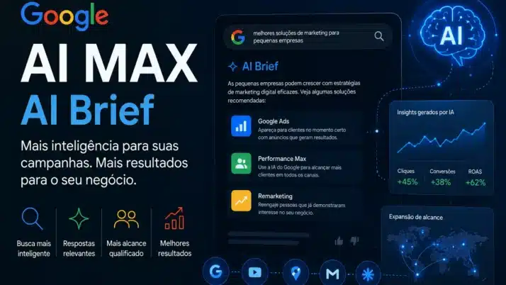 AI Max e AI Brief: anúncios além das palavras-chave