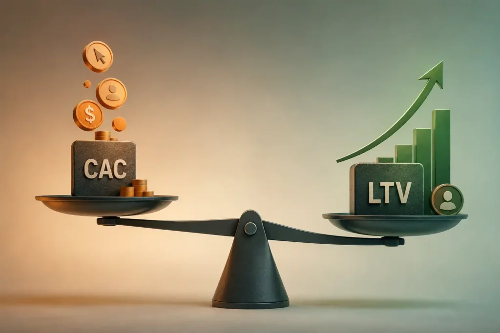 CAC e LTV no tráfego pago sem queimar caixa 4 CAC e LTV no tráfego pago sem queimar caixa