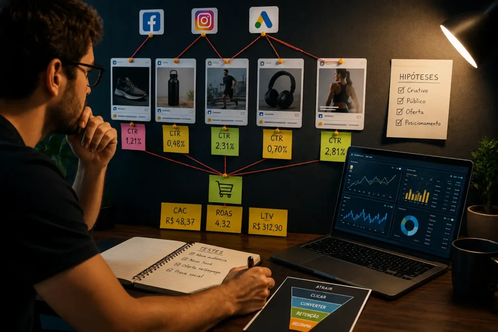 Cultura data driven no tráfego pago sem achismo