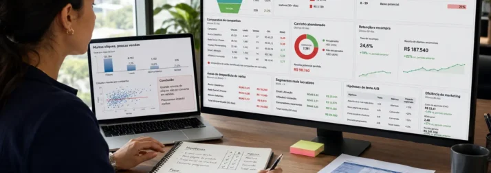 Dados no marketing digital: venda com menos desperdício