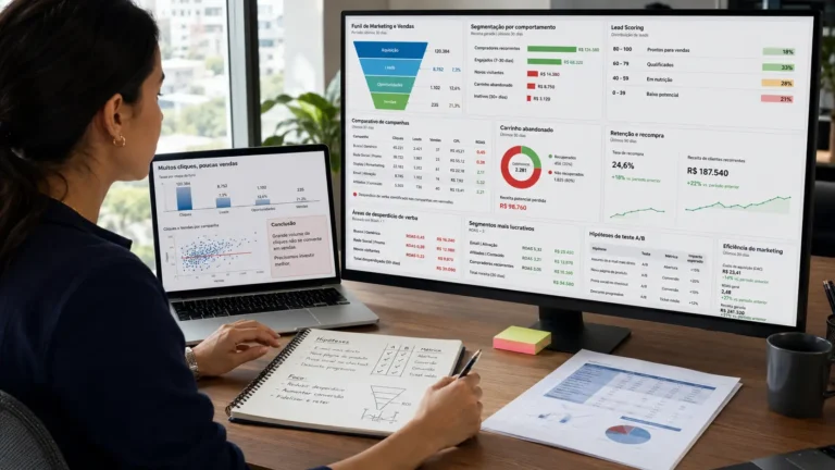 Dados no marketing digital: venda com menos desperdício
