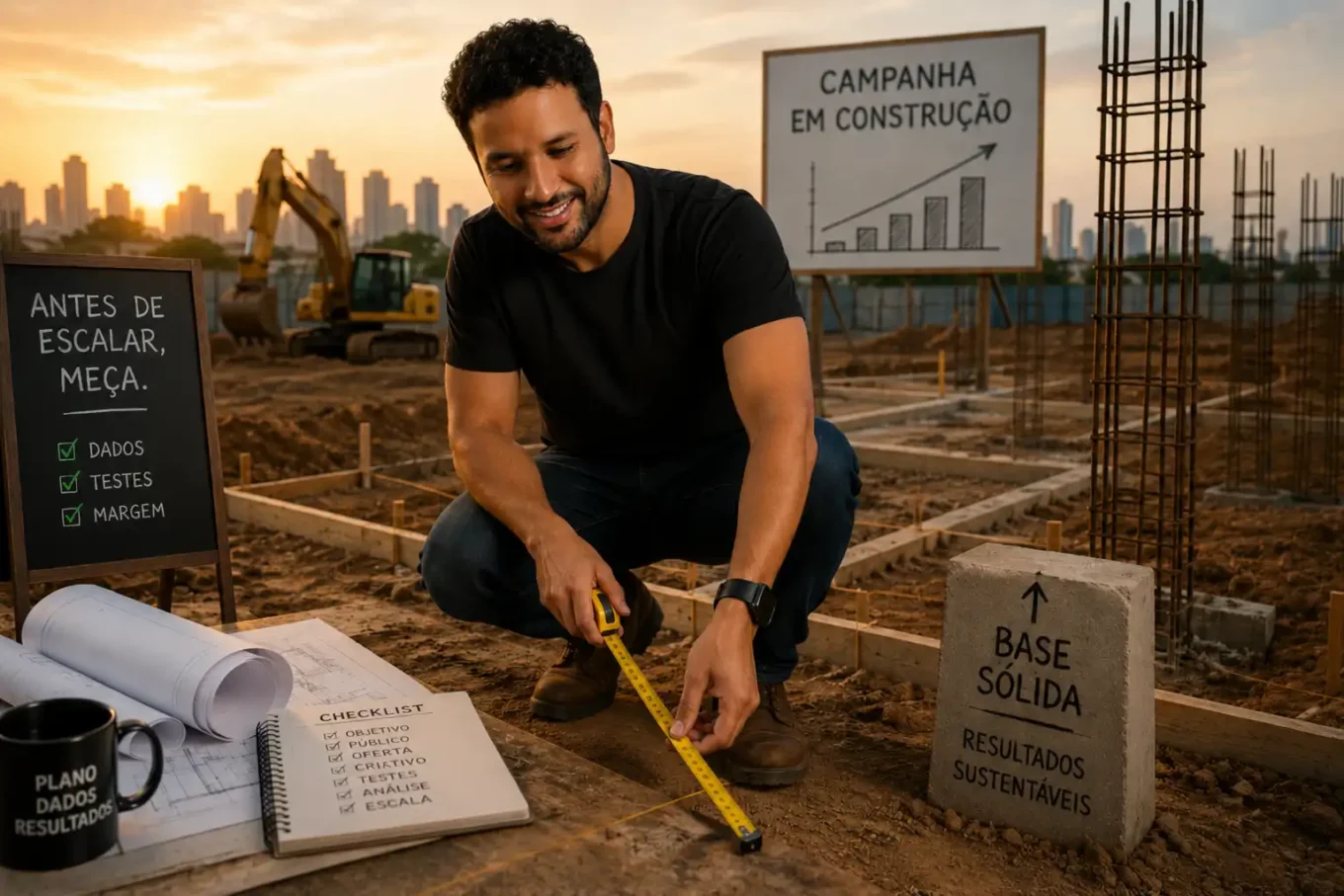 Imagem do post O que medir antes de escalar campanhas de tráfego pago