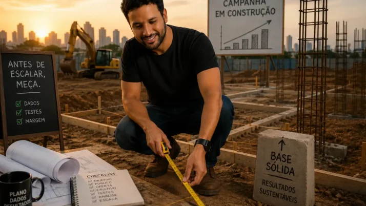 O que medir antes de escalar campanhas de tráfego pago