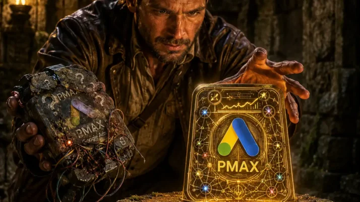 PMAX não é estratégia: o problema da automação sem base