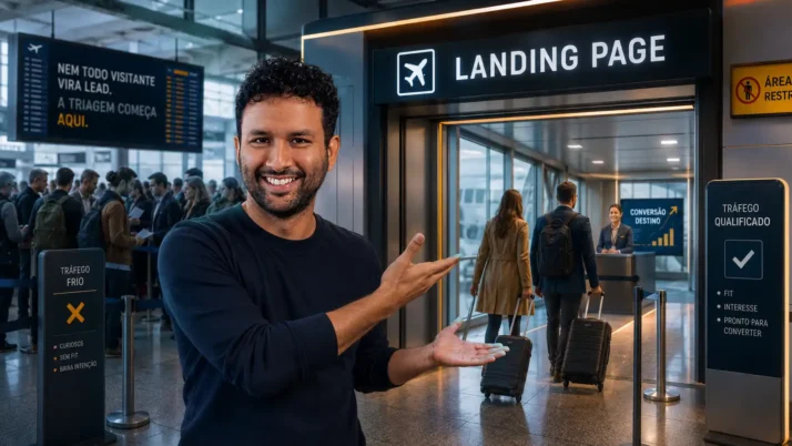 Landing page para tráfego pago: o que checar antes