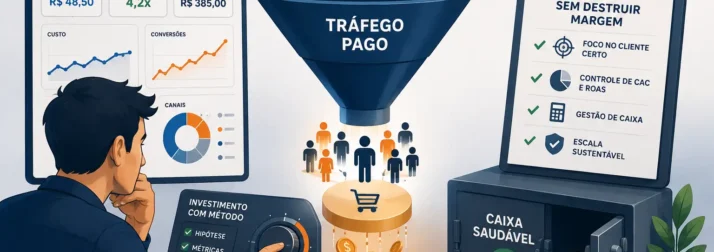 Tráfego pago: investir com método para crescer