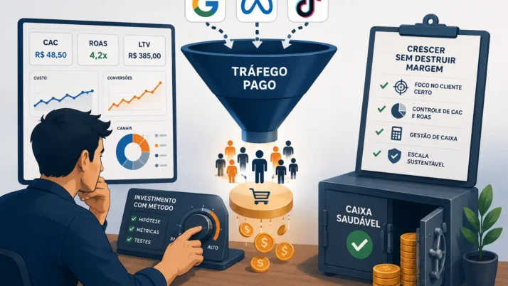 Tráfego pago: investir com método para crescer