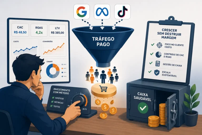 Tráfego pago: investir com método para crescer