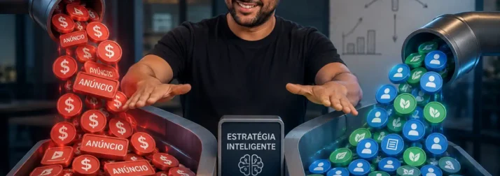 Tráfego pago x orgânico: diferenças, funções e quando usar cada um