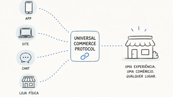 Universal Commerce Protocol: comércio com IA simples