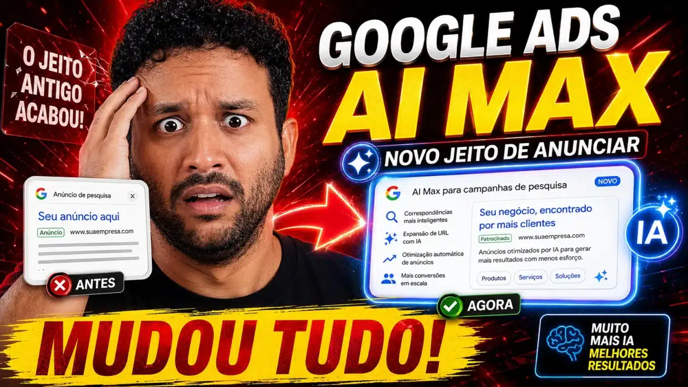 Fim das palavras-chave no Google Ads com foco em intenção e pesquisa conversacional