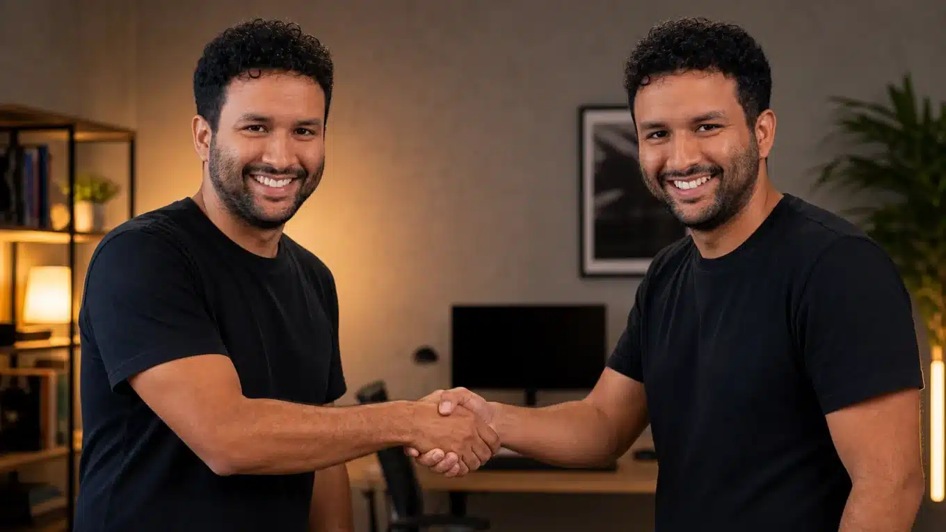 Comparação entre tráfego pago e orgânico em painel de marketing digital