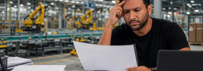 As máquinas produzem mais, mas as dívidas continuam exigindo dinheiro