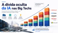 Dívida oculta das Big Techs: o risco real por trás da IA